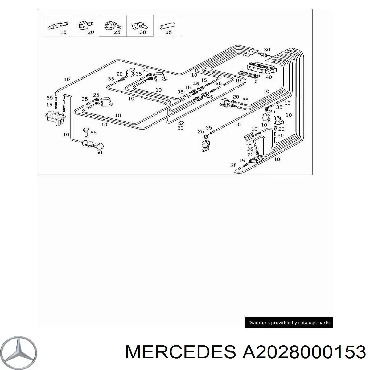  Mercedes A2028000153 precio, desde 13,79 EUR