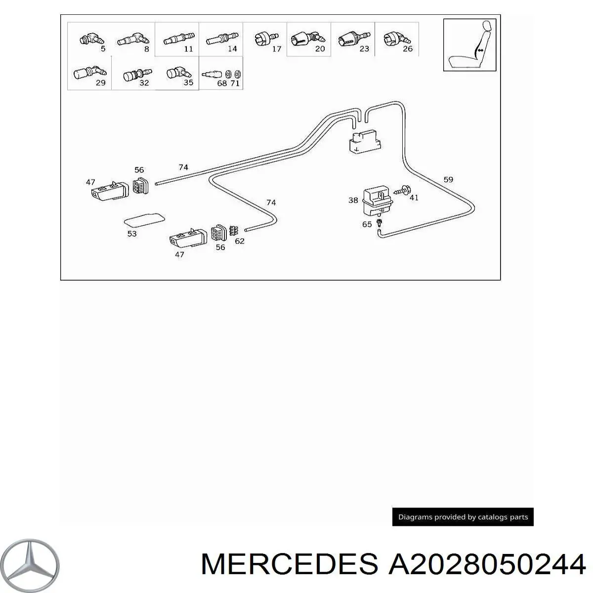 A2028050244 Mercedes