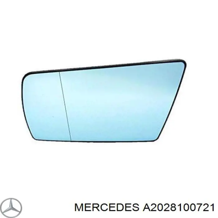 Cristal de Retrovisor Exterior Izquierdo Mercedes 2028100721