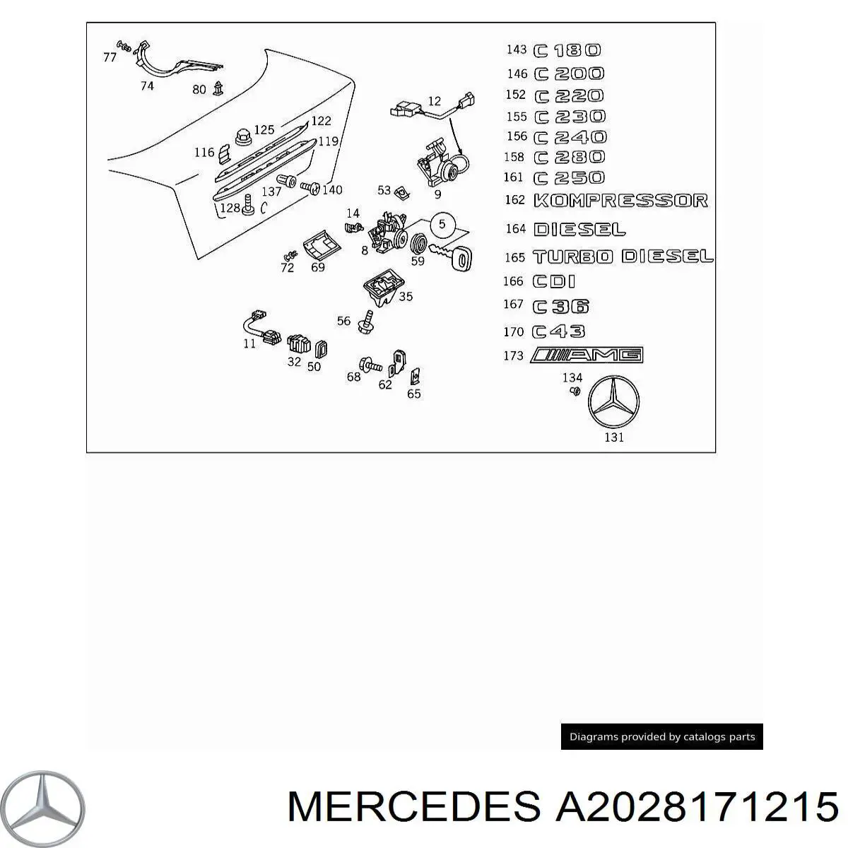Comprar A2028171215 Mercedes 