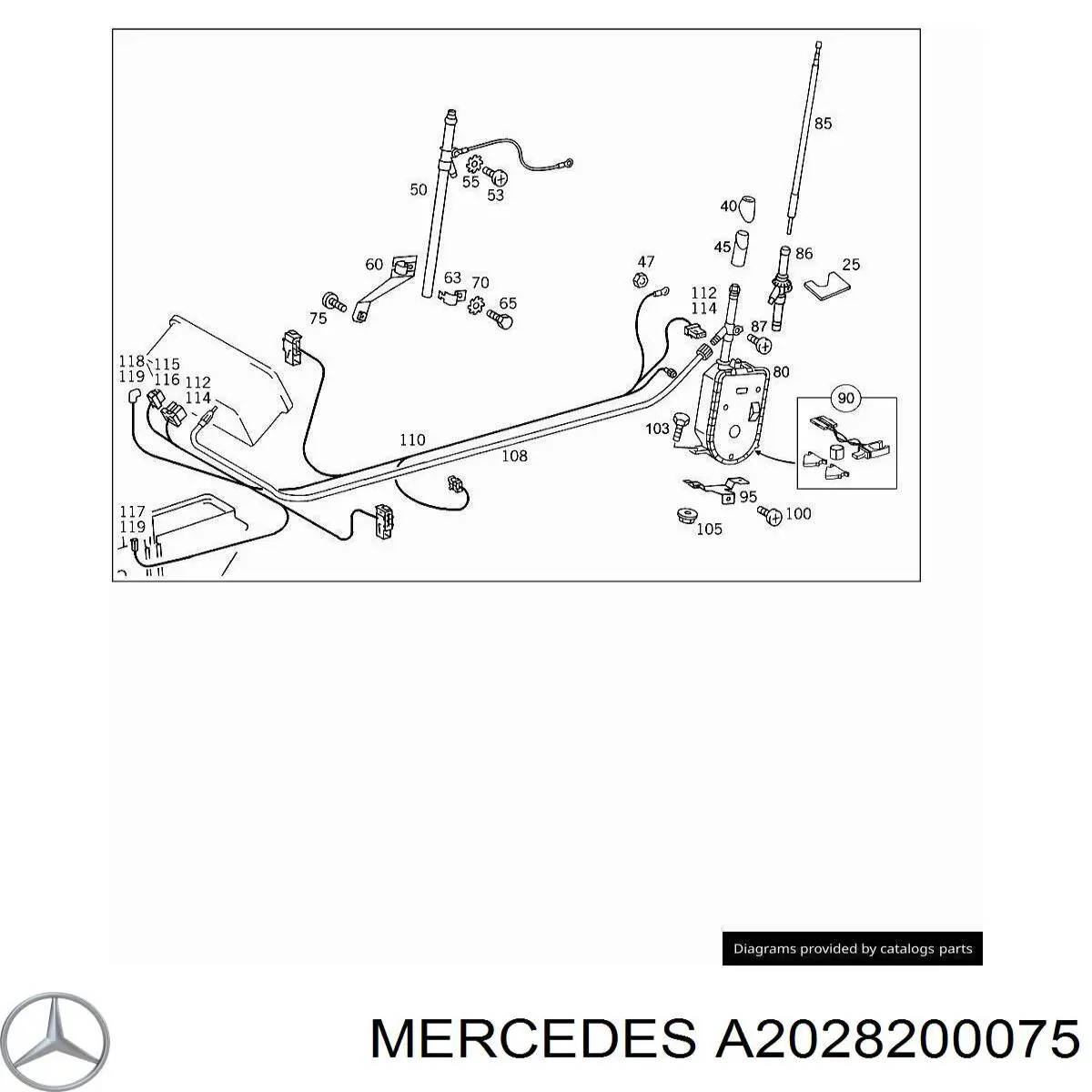 A2028200075 Mercedes 