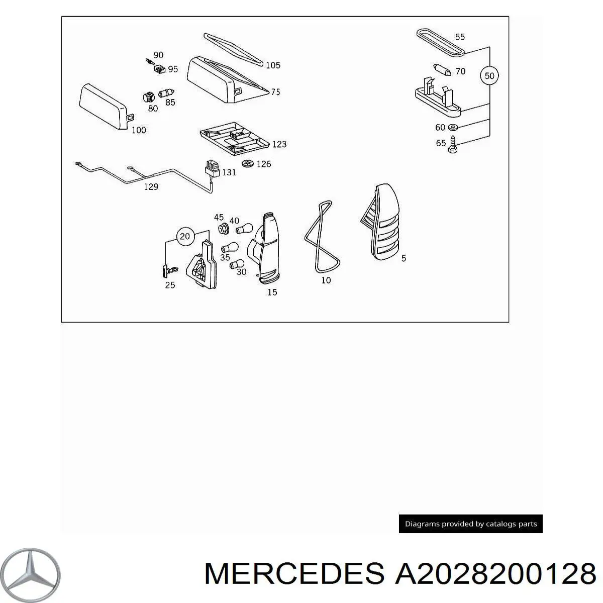  Mercedes A2028200128 precio, desde 141,85 EUR