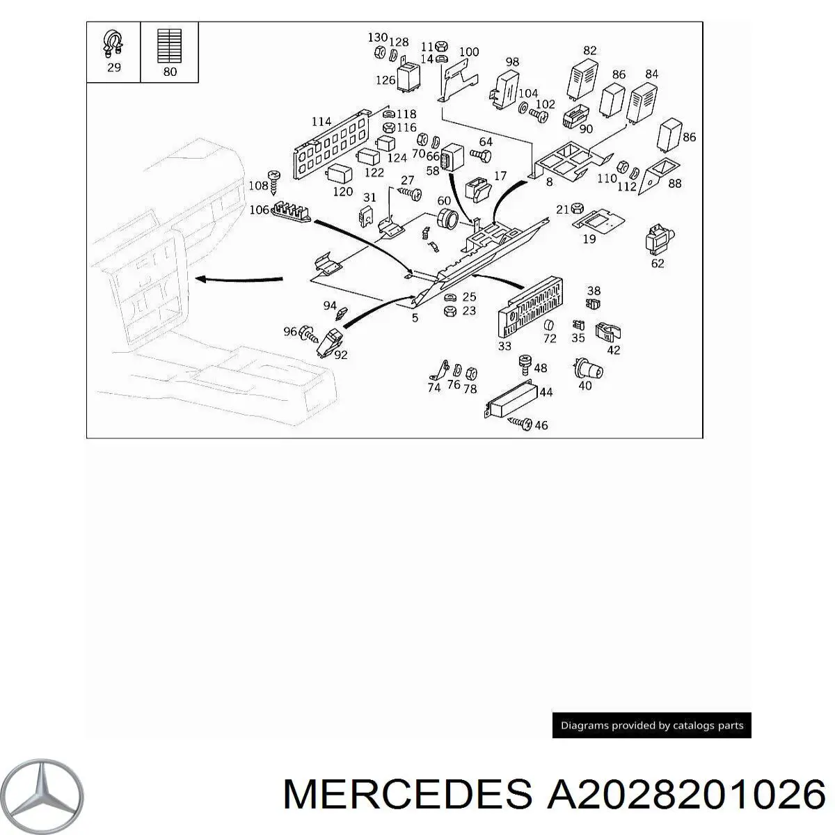 Comprar A2028201026 Mercedes 