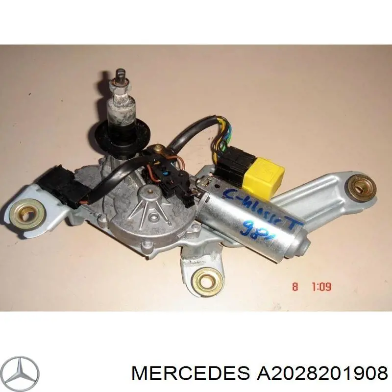 Motor del limpiaparabrisas trasero Mercedes A2028201908 precio, desde 81,31 EUR