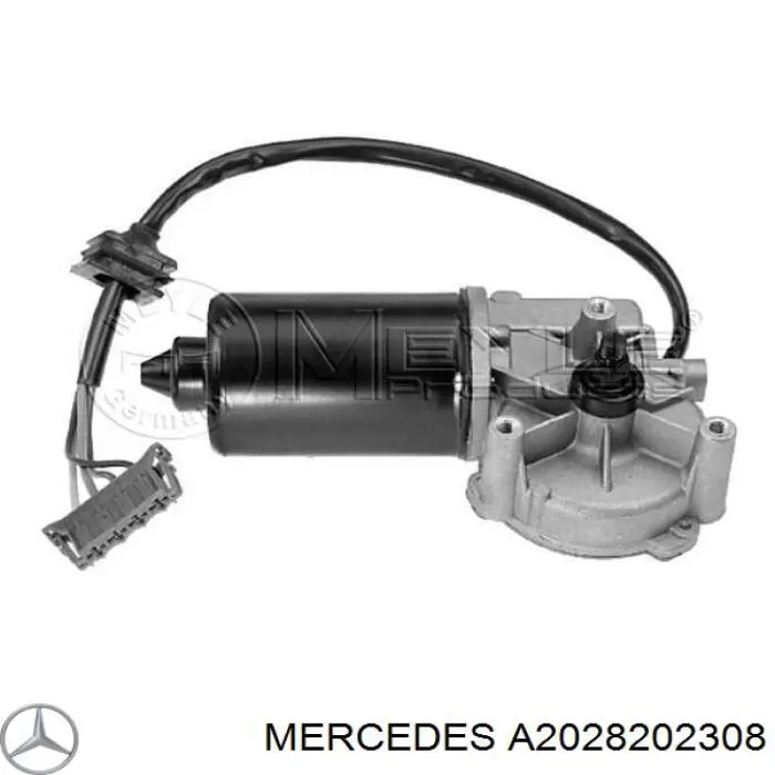 A2028202308 Mercedes motor del limpiaparabrisas del parabrisas