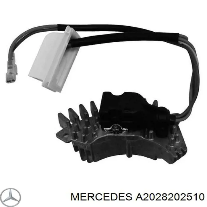 A2028202510 Mercedes resistencia de calefacción