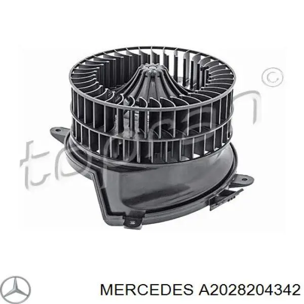 5002NU-1 Polcar motor eléctrico, ventilador habitáculo