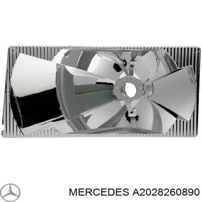 A2028260290 Mercedes cristal de faro derecho