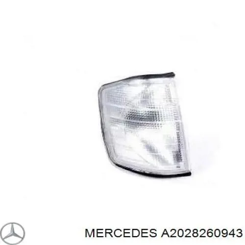 A2028260943 Mercedes piloto intermitente izquierdo