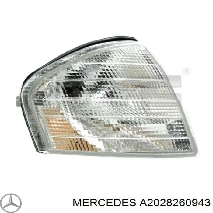 Intermitente izquierdo A2028260943 Mercedes