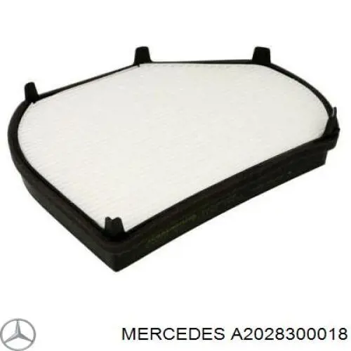 A2028300018 Mercedes filtro habitáculo