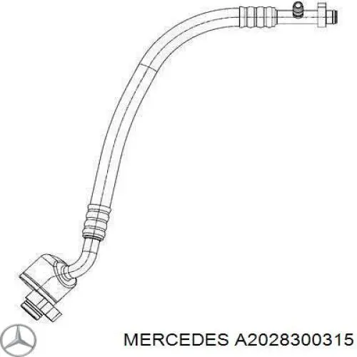 A2028300315 Mercedes 