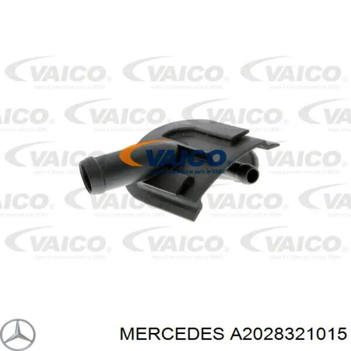 Comprar A2028321015 Mercedes Racor de manguera de calefacción en el tabique del motor