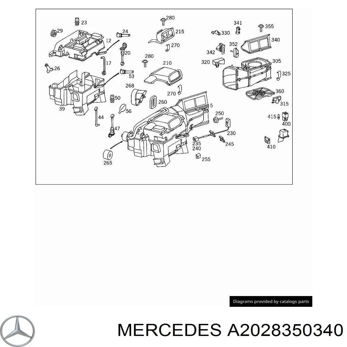 A2028350340 Mercedes 