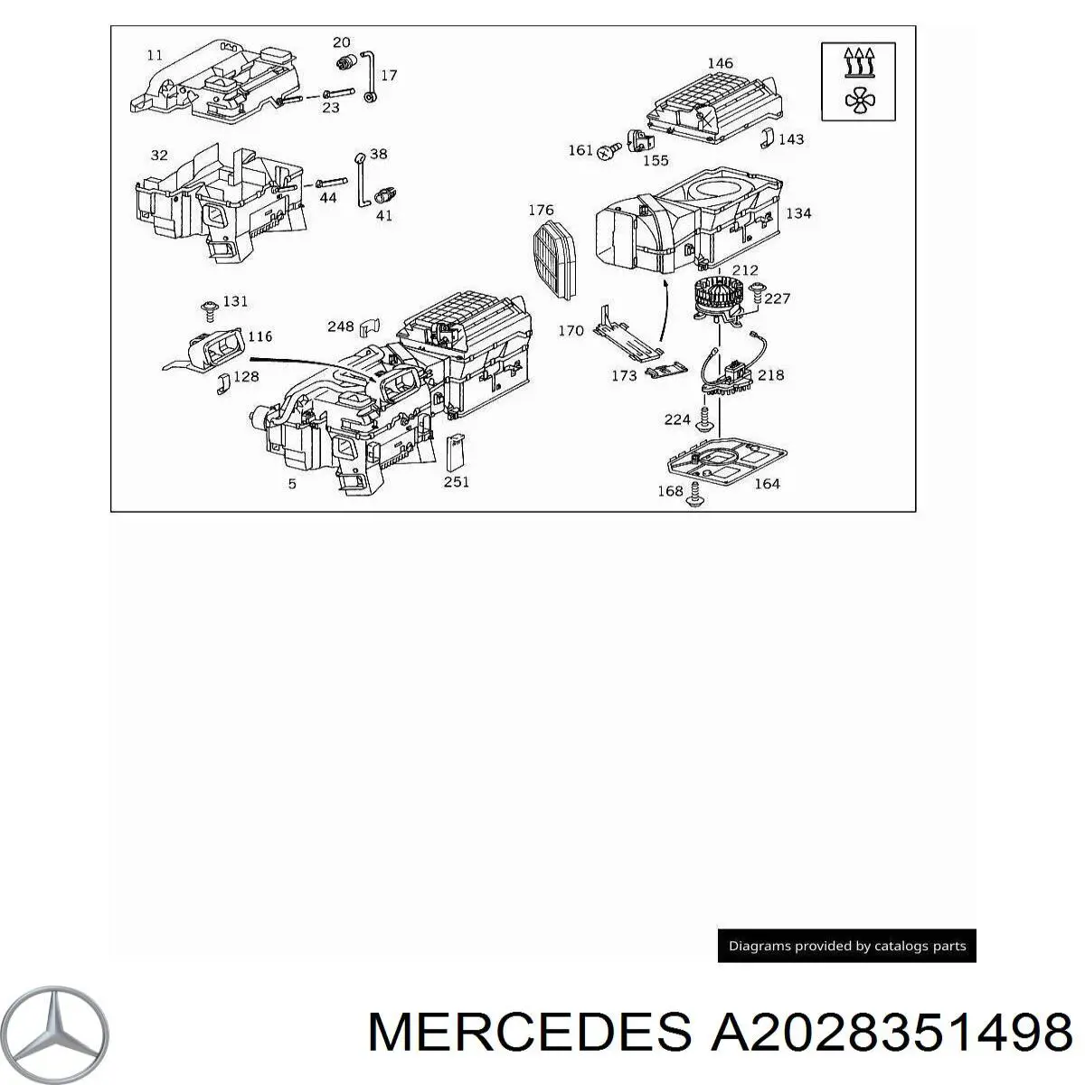  Mercedes A2028351498 precio, desde 13,64 EUR