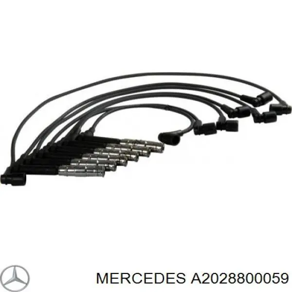 Cable de apertura de capó del motor para Mercedes C (W202)