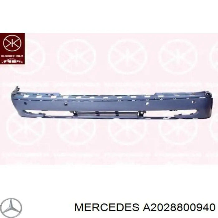 A2028800940 Mercedes paragolpes delantero