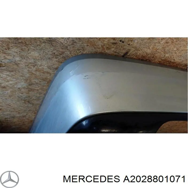 Paragolpes trasero Mercedes C S202