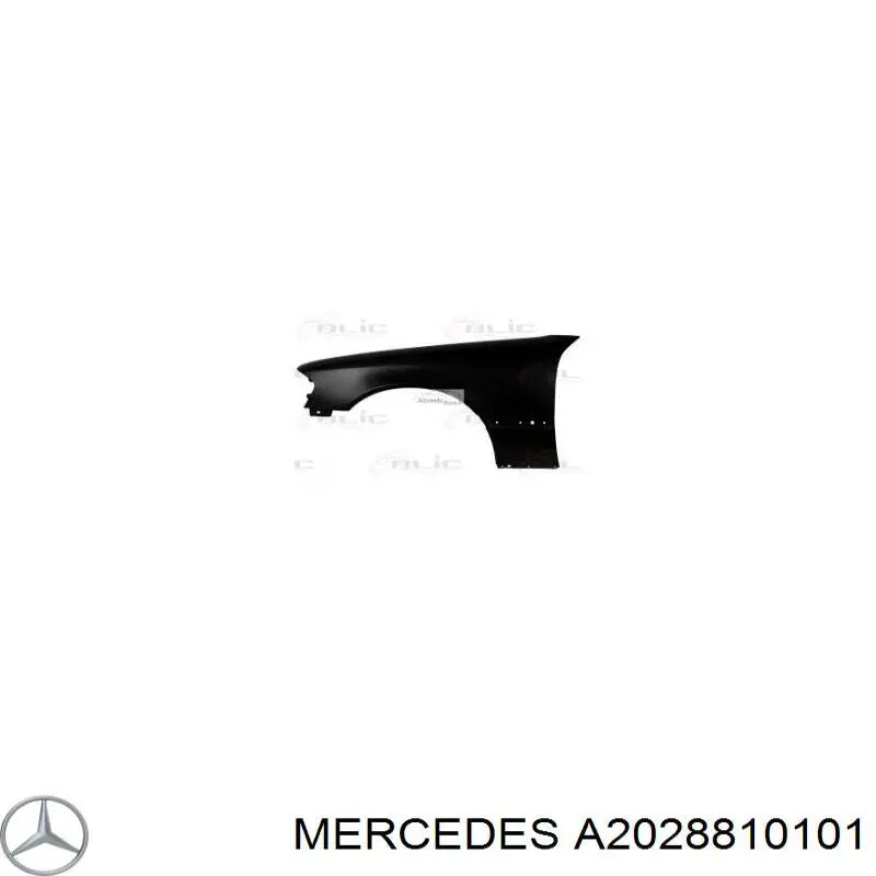 Aleta delantera izquierda Mercedes A2028810101 precio, desde 85,03 EUR