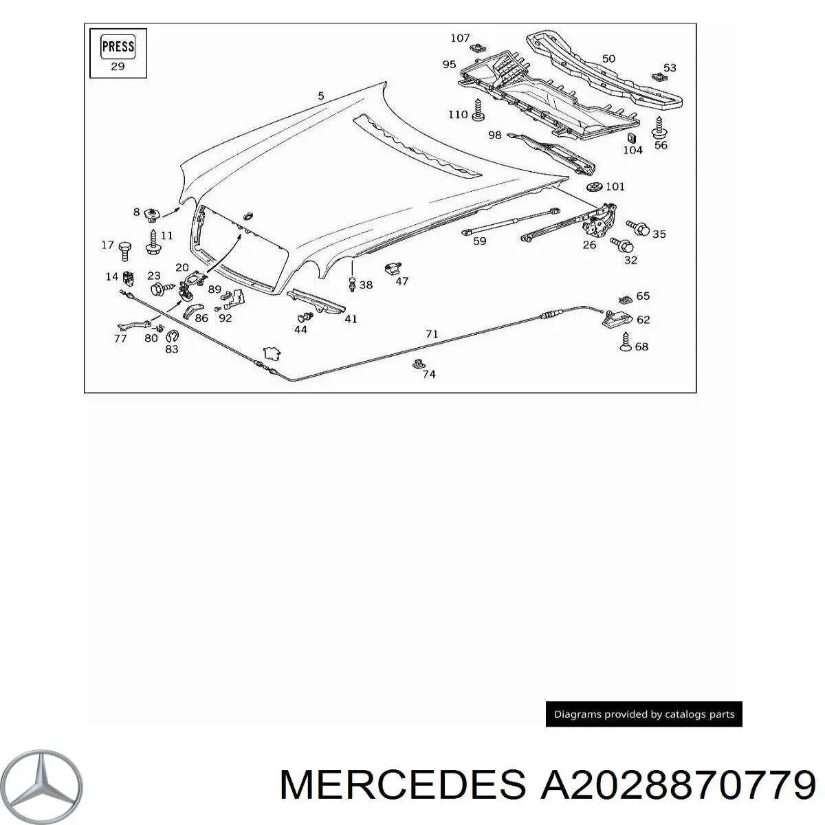A2028870679 Mercedes 