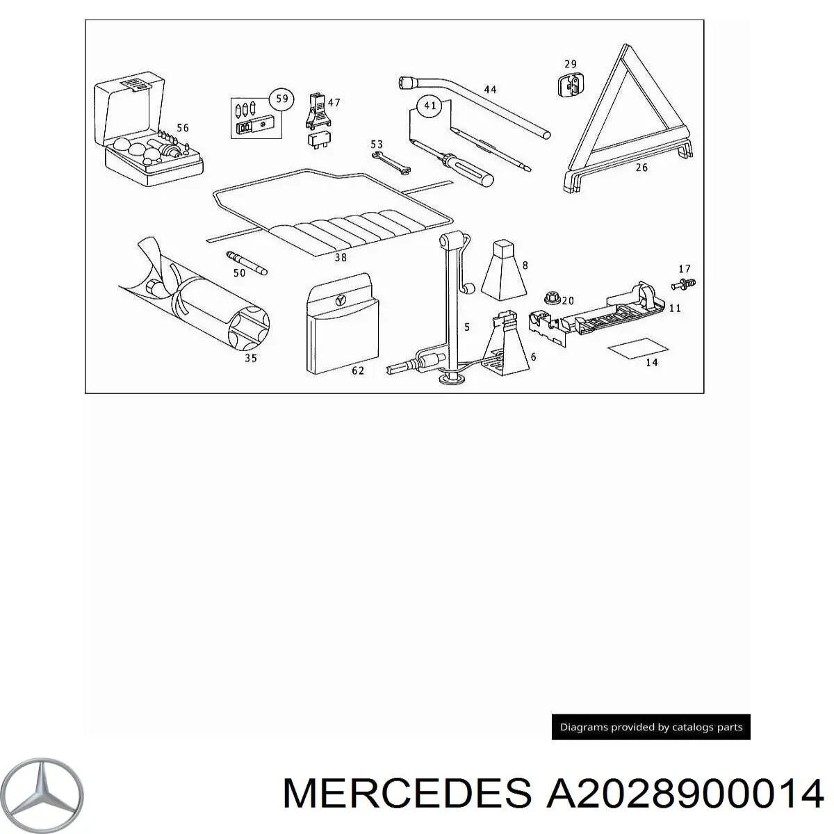 A2028900014 Mercedes