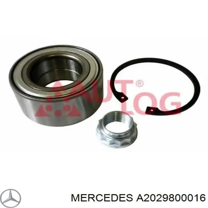 Cojinete de rueda trasero Mercedes E C124