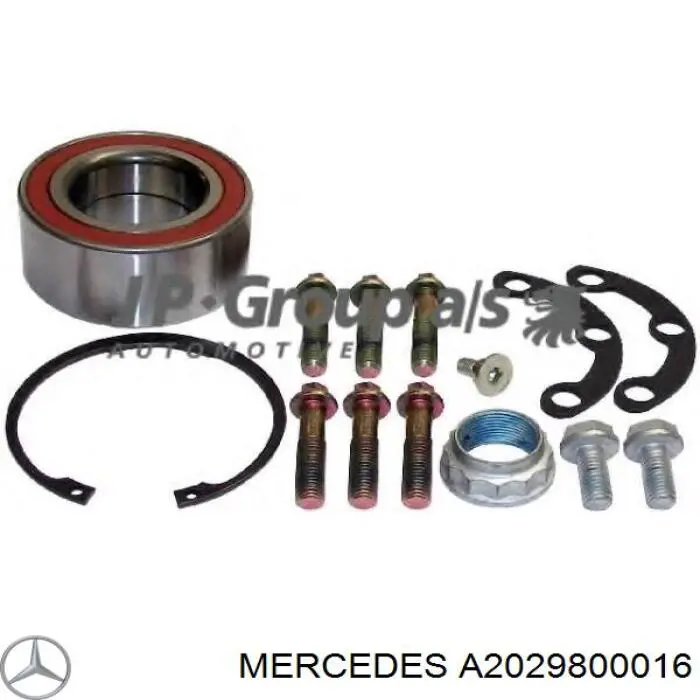 Cojinete de rueda trasero Mercedes E C124