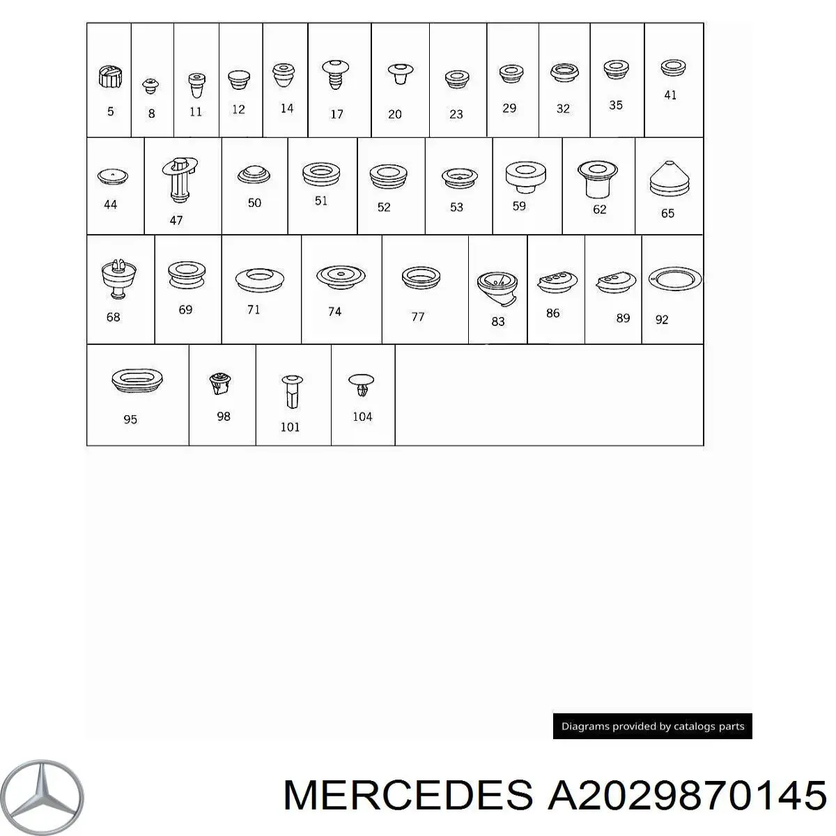 A2029870145 Mercedes