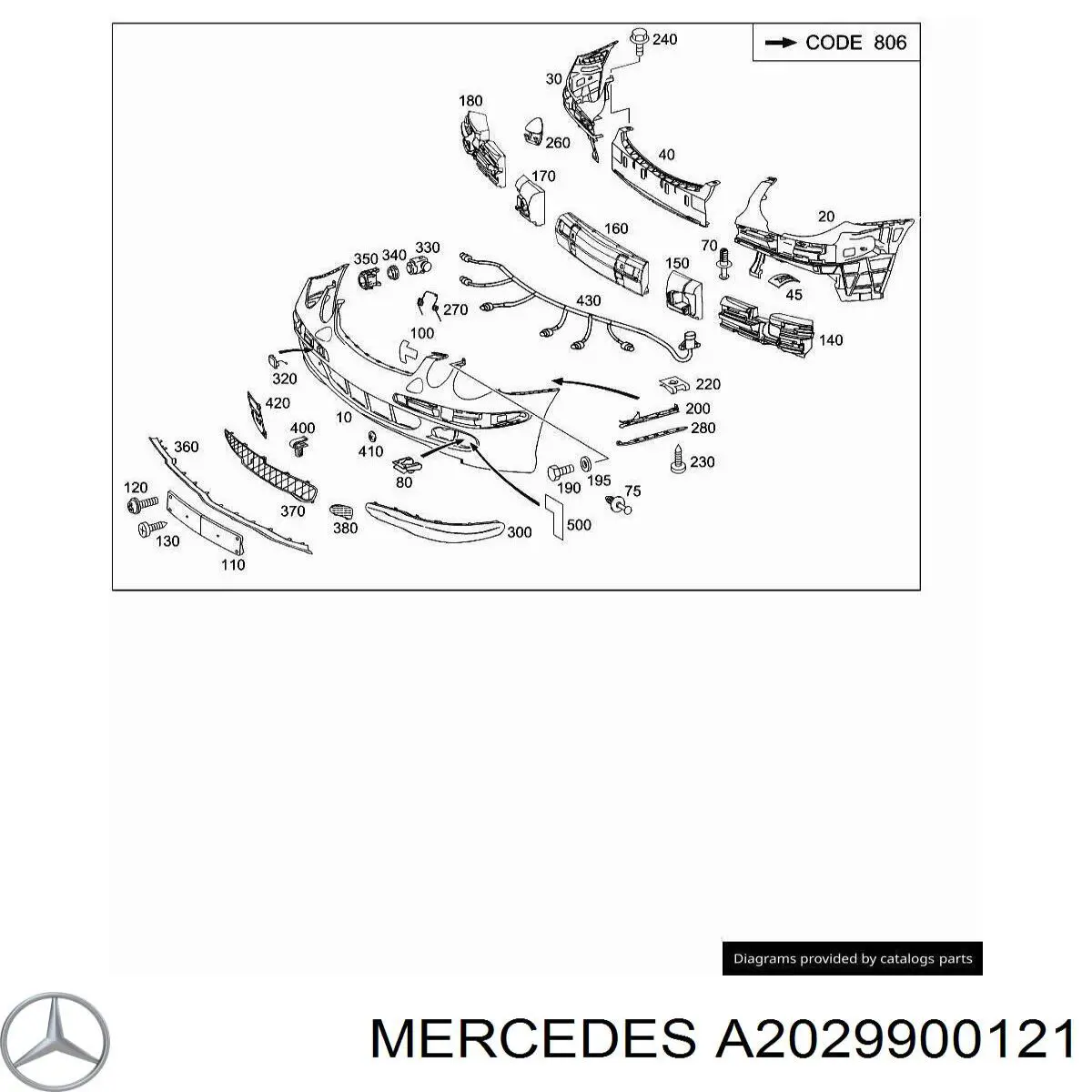 A2029900121 Mercedes