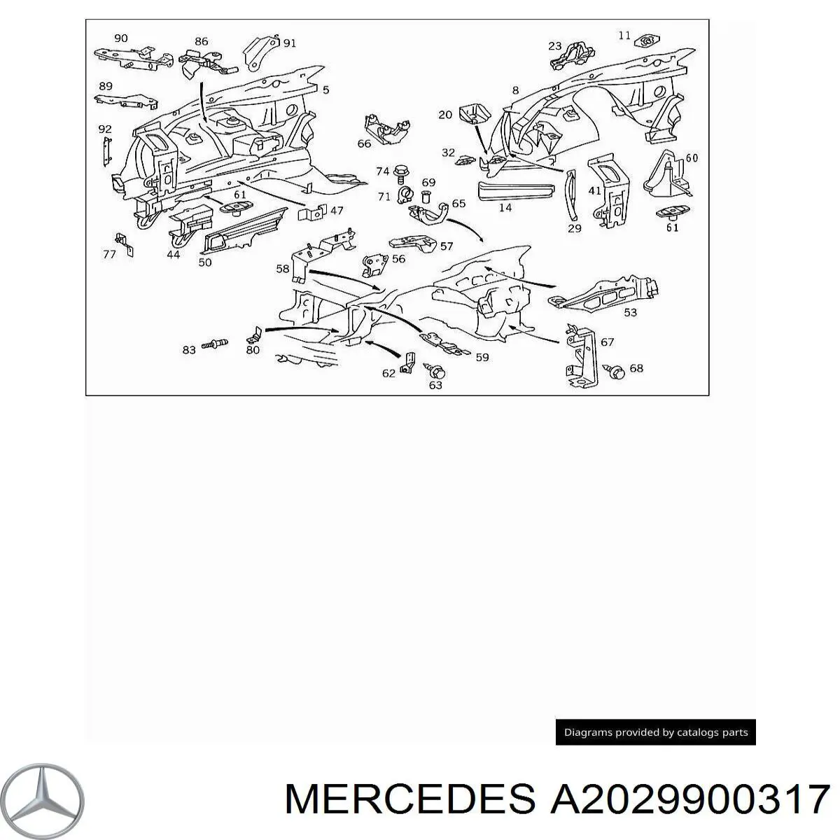 Comprar A2029900317 Mercedes 
