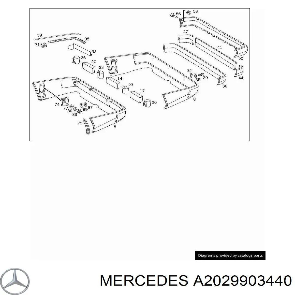 A2029903440 Mercedes