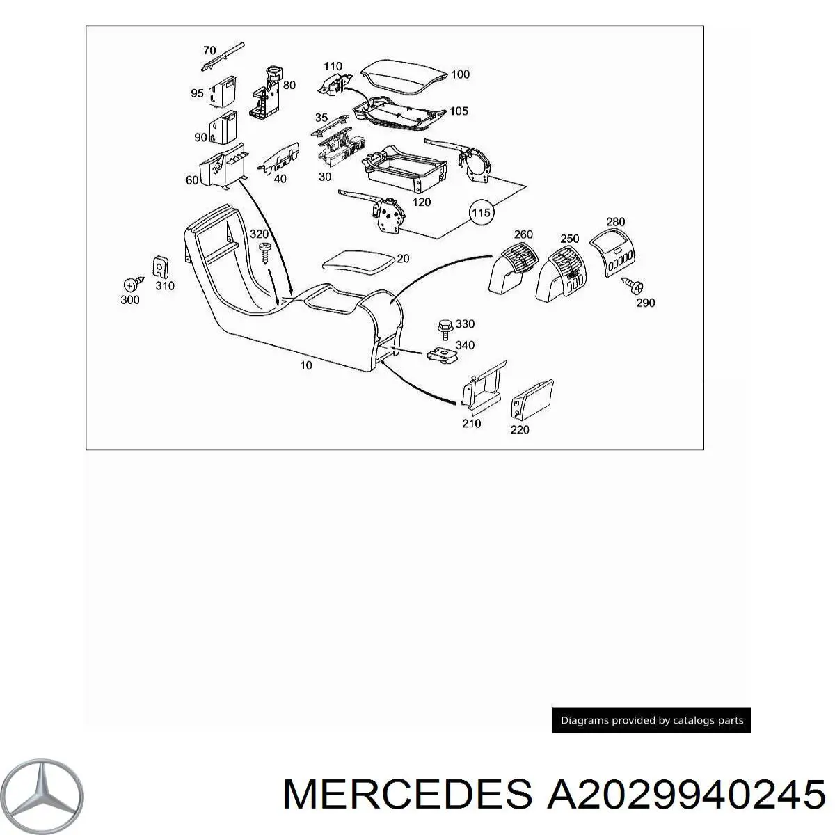Comprar A2029940245 Mercedes 