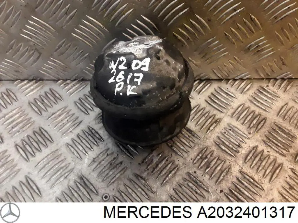 A2032401317 Mercedes Soporte elástico, suspensión del motor, Izquierda / Derecha