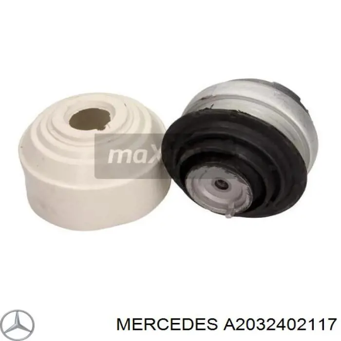 A2032402117 Mercedes soporte de motor, izquierda / derecha