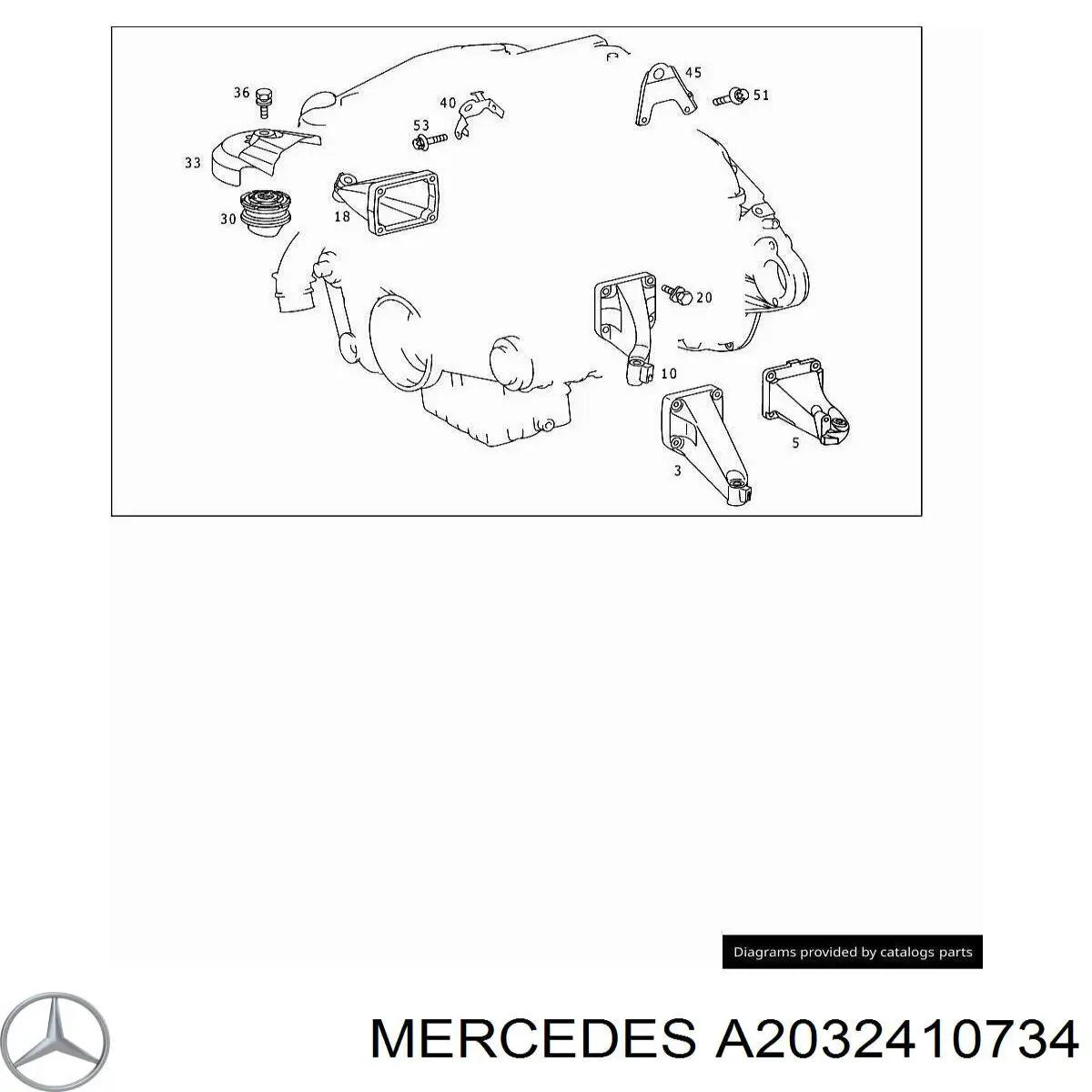 Comprar A2032410734 Mercedes 