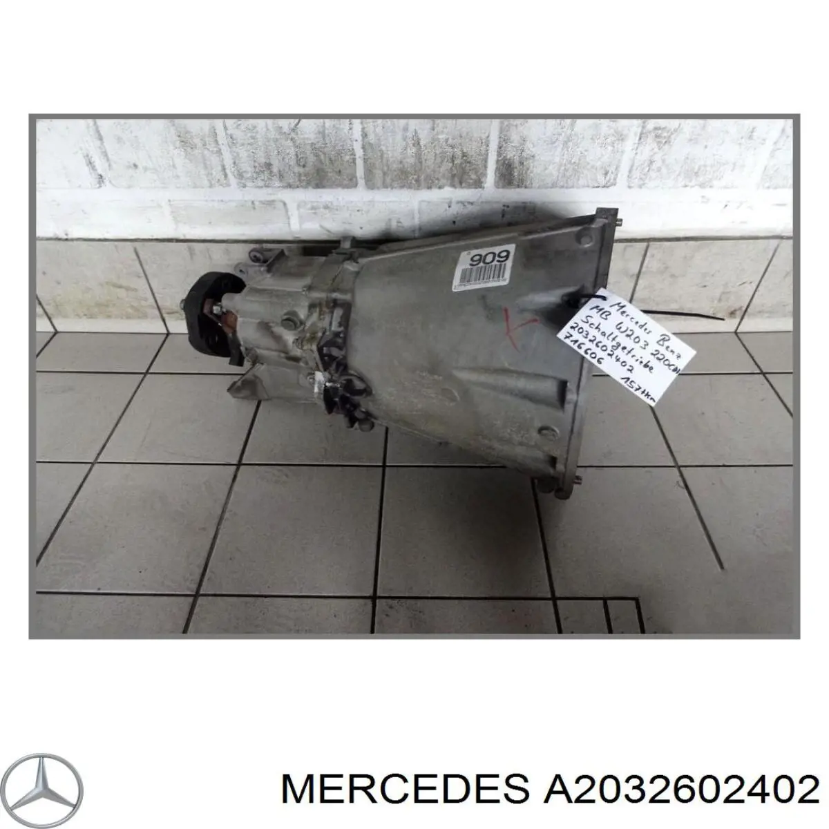 A2032602402 Mercedes Transimisión manual