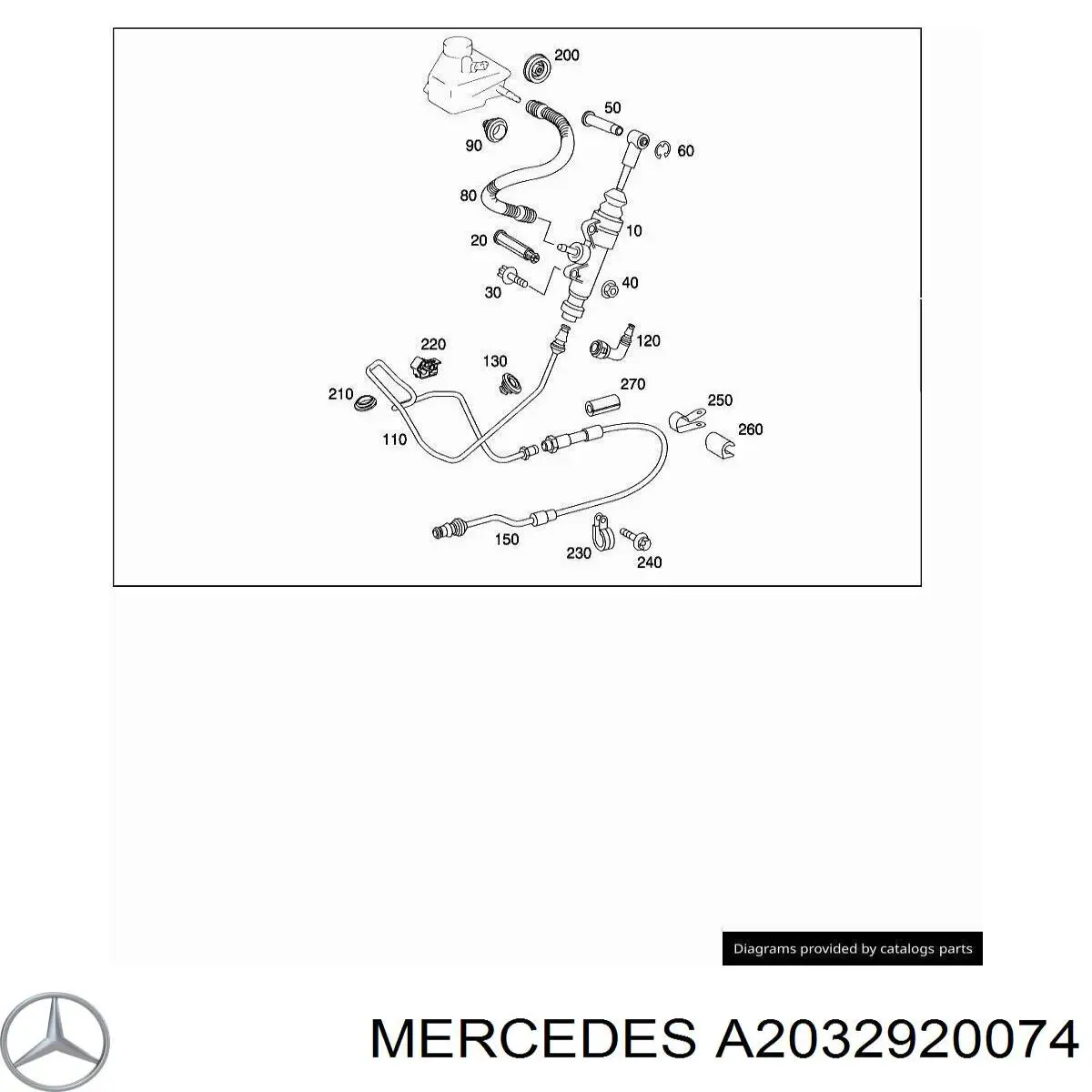  Mercedes A2032920074 precio, desde 4,16 EUR