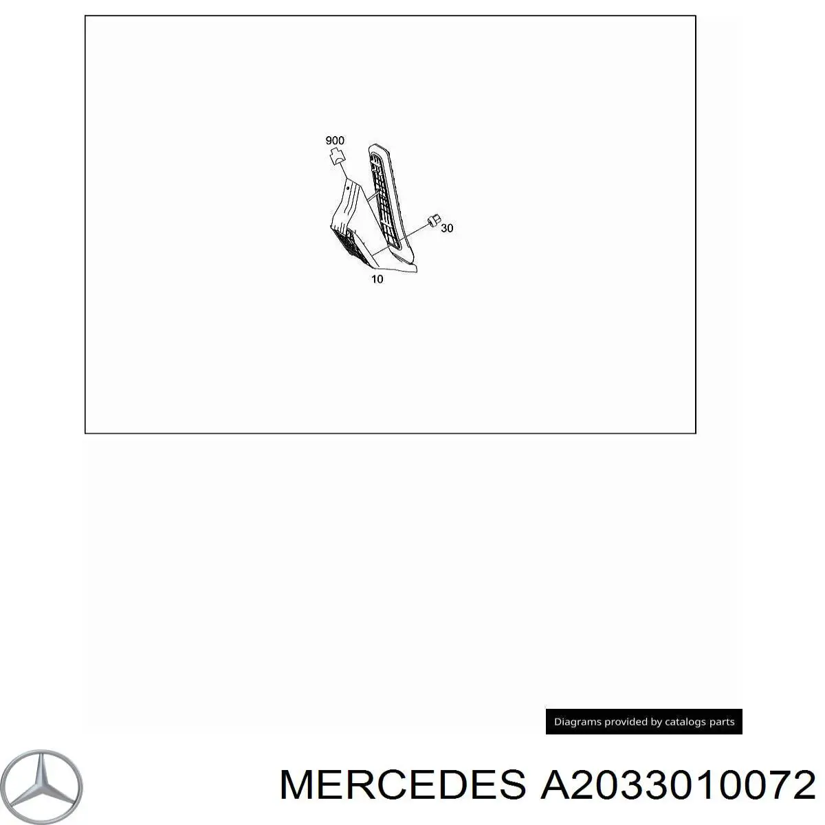 A2033010072 Mercedes