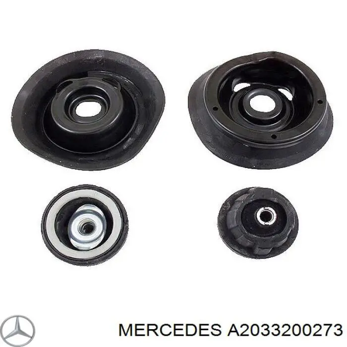 Comprar A2033200273 Mercedes Soporte del amortiguador delantero