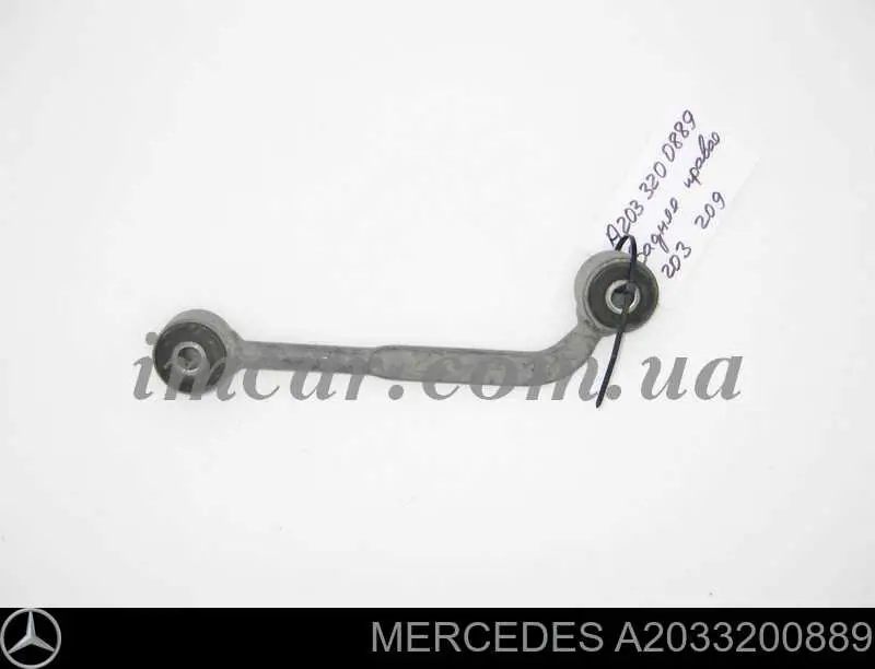 Bieleta estabilizadora trasera derecha Mercedes A2033200889 precio, desde 15,55 EUR