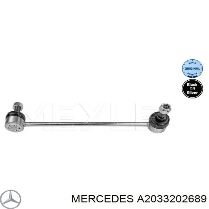 A2033202689 Mercedes soporte de barra estabilizadora delantera