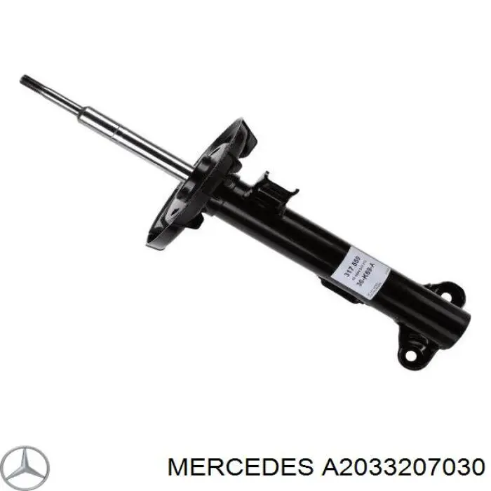 Amortiguadores Mercedes A2033207030 precio, desde 59,52 EUR