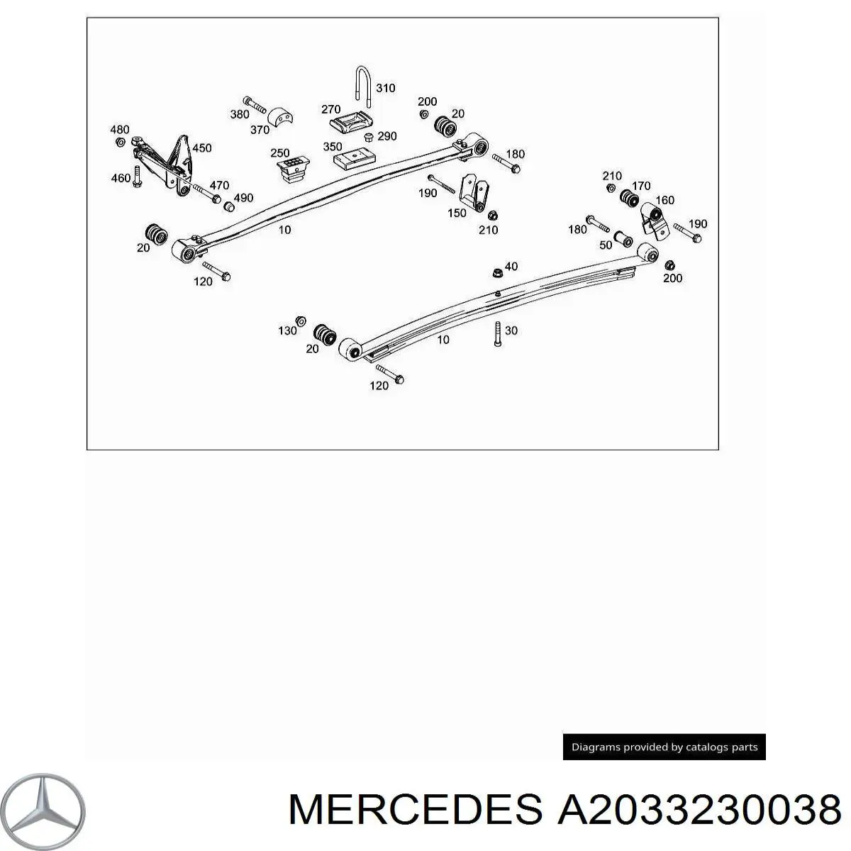  Mercedes A2033230038 precio, desde 5,41 EUR