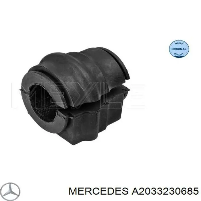 A2033230685 Mercedes casquillo de barra estabilizadora trasera