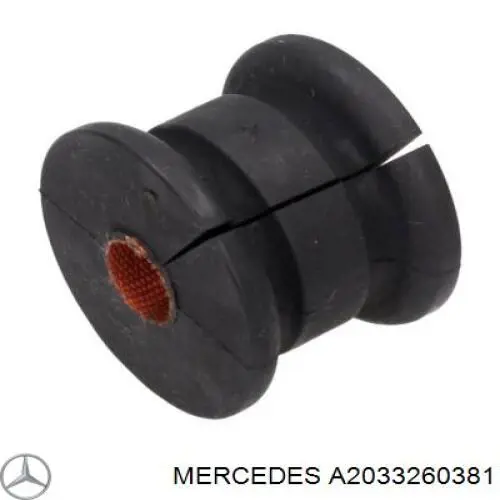 A2033260381 Mercedes casquillo de barra estabilizadora trasera