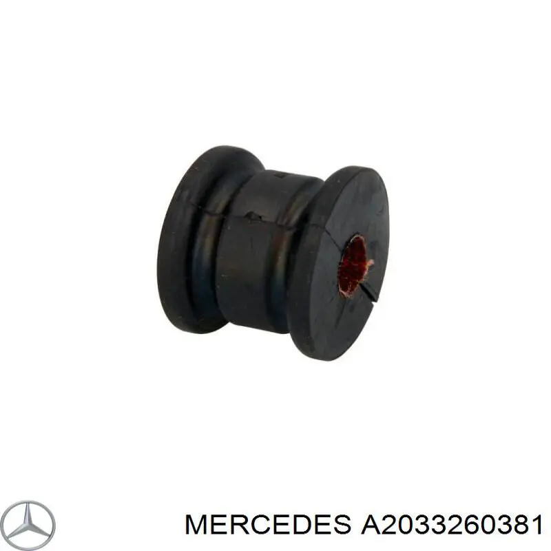 Buje de barra estabilizadora trasera Mercedes A2033260381 precio, desde 3,09 EUR