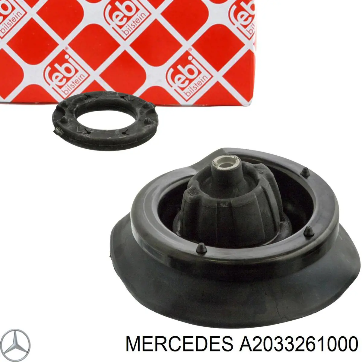 Amortiguador trasero Mercedes A2033261000 precio, desde 50,58 EUR