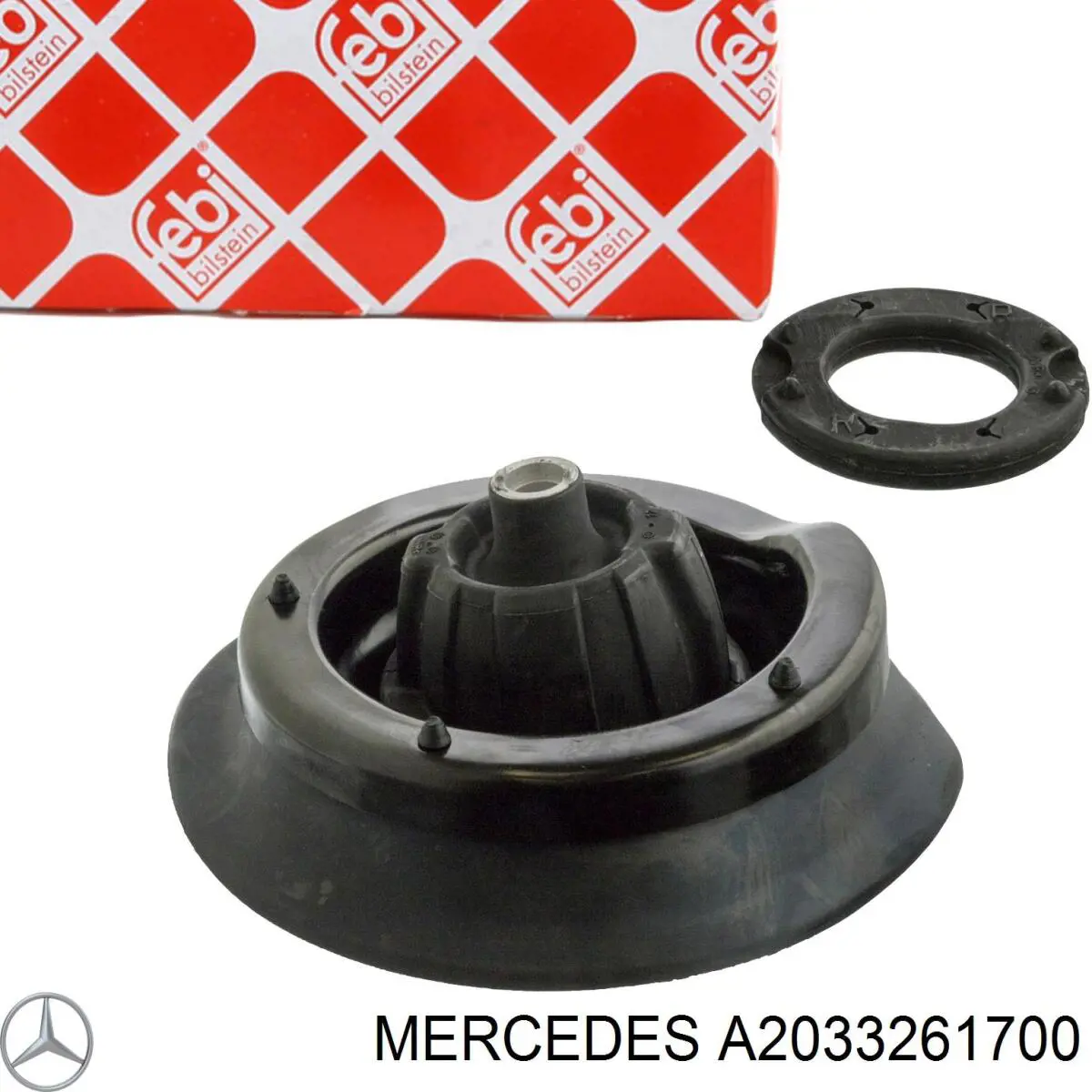 Amortiguador trasero Mercedes A2033261700 precio, desde 47,92 EUR