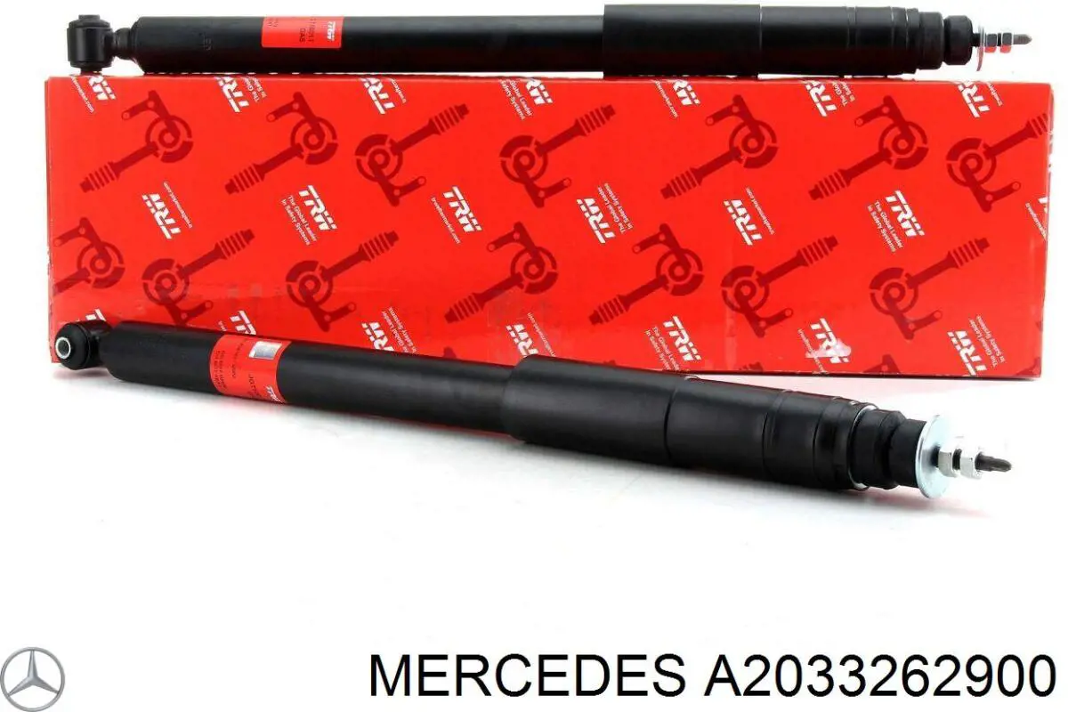 Amortiguador trasero A2033262900 Mercedes