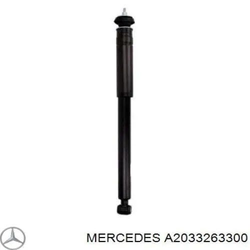 A2033263300 Mercedes amortiguador trasero